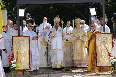 Grkokatolička liturgija u spomen 1100. obljetnice Kraljevine Hrvatske Budinjak, 06.07.2025 Svečanom arhijerejskom svetom liturgijom proslavila je grkokatolička Križevačka eparhija...