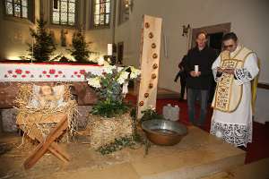 Dreikönigswasser-Segnung