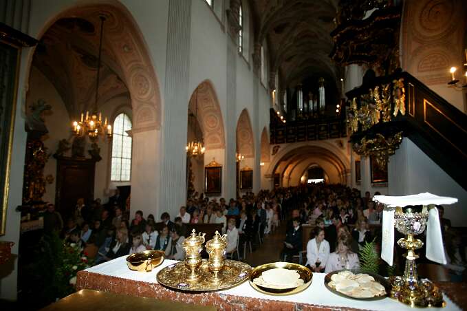 Firmung Seitenstetten 2006 Der Tisch ist gedeckt ...