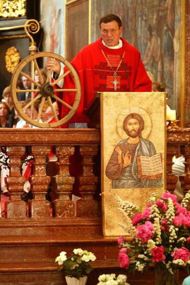 Firmung mit Abt P. Berthold, 8:30h