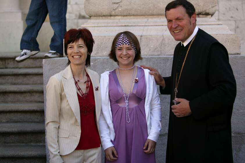 Firmung mit Abt P. Berthold, 8:30h