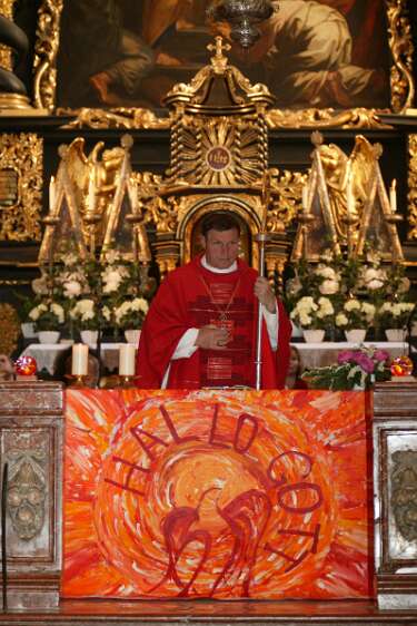 Firmung mit Abt P. Berthold, 8:30h