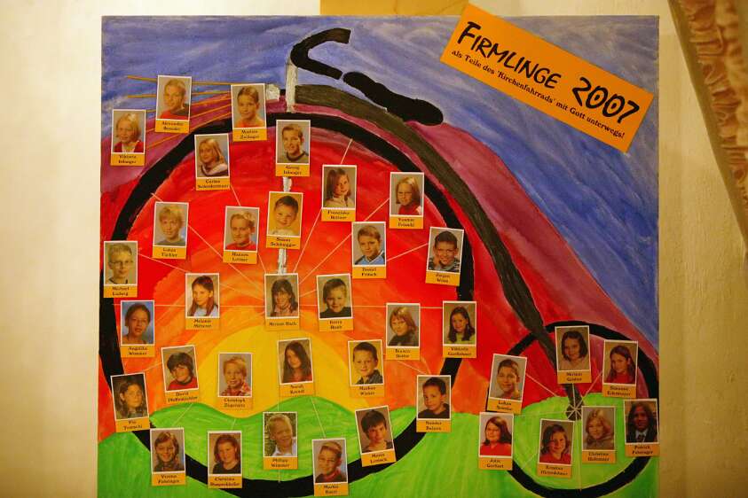 Firmung mit Abt P. Berthold um 10h