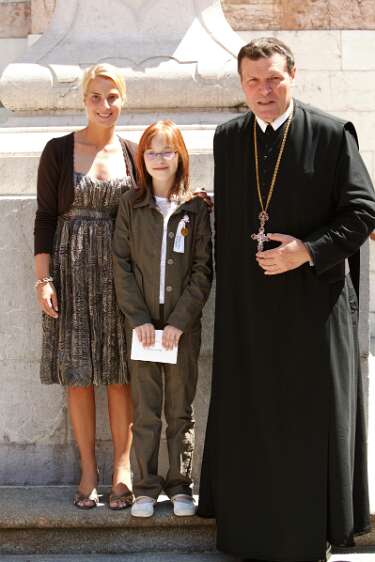 Firmung mit Abt P. Berthold um 10h