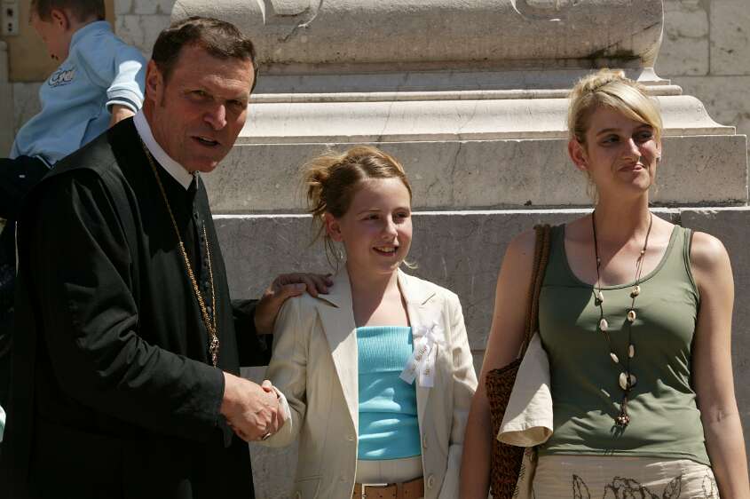 Firmung mit Abt P. Berthold um 10h