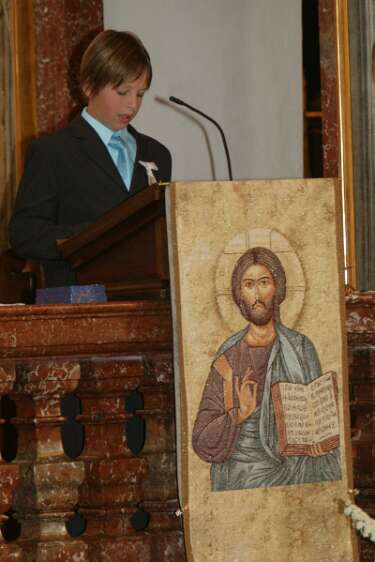 Firmung mit Abt P. Berthold um 10h