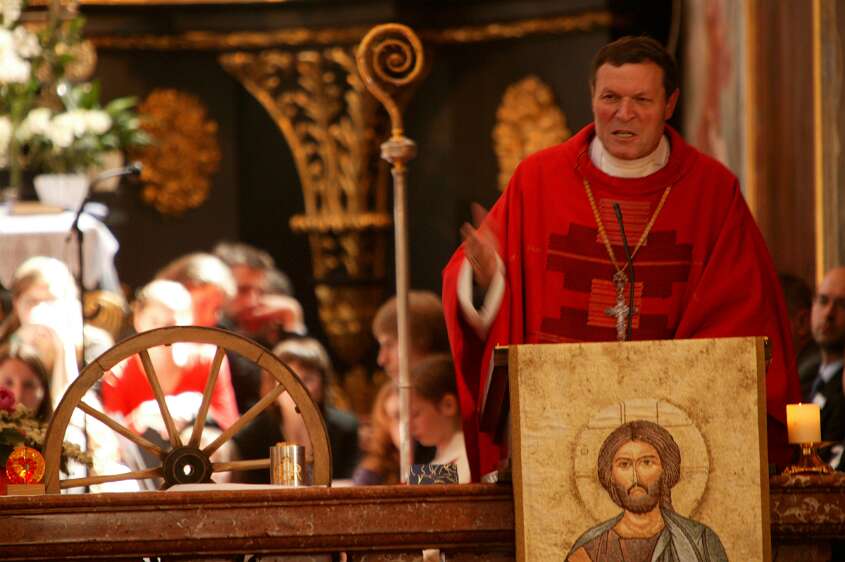 Firmung mit Abt P. Berthold um 10h