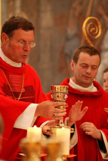 Firmung mit Abt P. Berthold um 10h