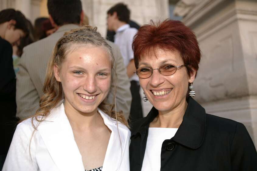 Firmung mit Abt P. Berthold und Prälat Vögt um 8h