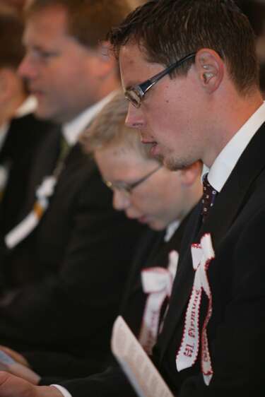 Firmung am 10.05.2008 mit den Äbten Heigl und Ellegast