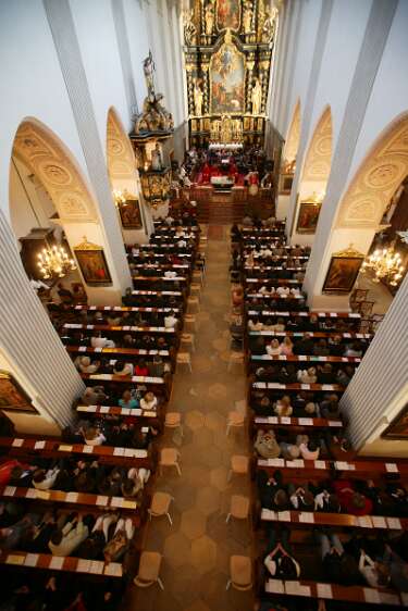 Firmung am 10.05.2008 mit den Äbten Heigl und Ellegast