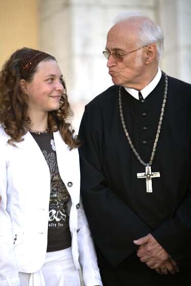 Firmung am 10.05.2008 mit den Äbten Heigl und Ellegast