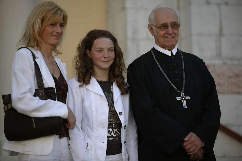 Firmung am 10.05.2008 mit den Äbten Heigl und Ellegast