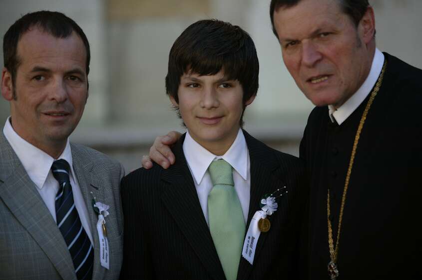 Firmung am 10.05.2008 mit den Äbten Heigl und Ellegast