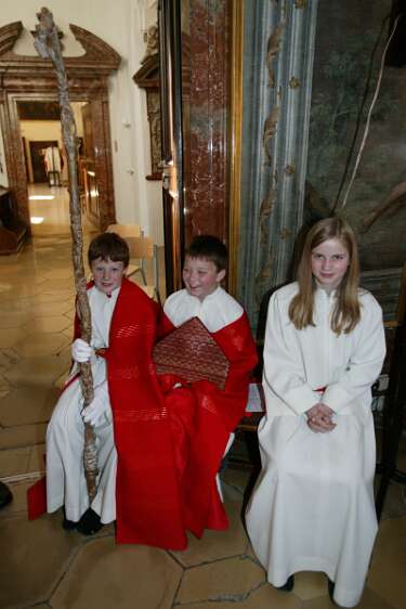 Firmung am 10.05.2008 mit den Äbten Heigl und Ellegast