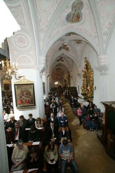 Firmung am 10.05.2008 mit den Äbten Heigl und Ellegast