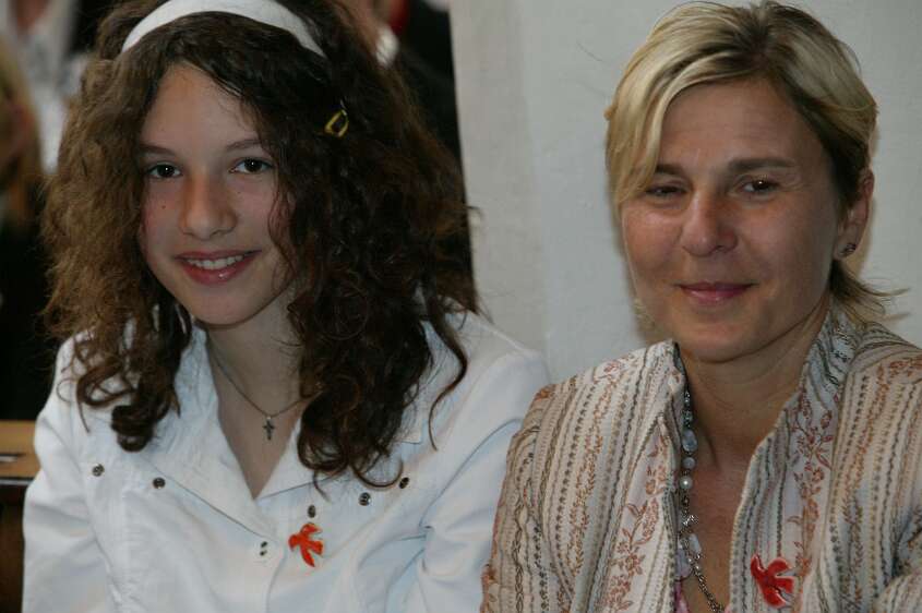 Firmung am 10.05.2008 mit den Äbten Heigl und Ellegast