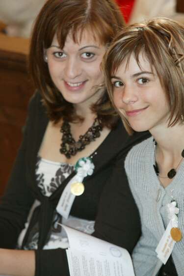 Firmung am 10.05.2008 mit den Äbten Heigl und Ellegast