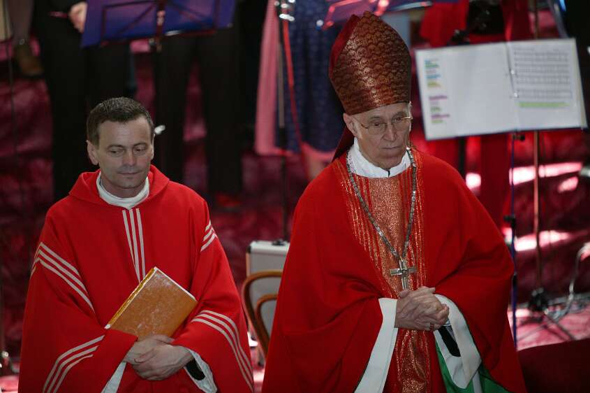 Firmung am 10.05.2008 mit den Äbten Heigl und Ellegast