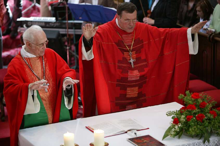 Firmung am 10.05.2008 mit den Äbten Heigl und Ellegast