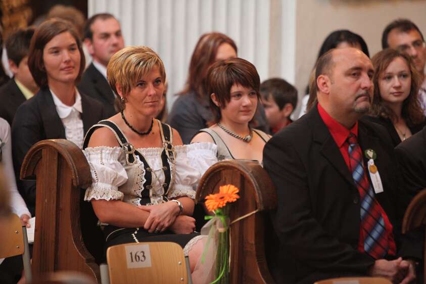 Firmung f�r Angeh�rige der Pfarre Seitenstetten