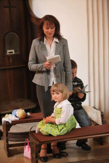 Firmung f�r Angeh�rige der Pfarre Seitenstetten