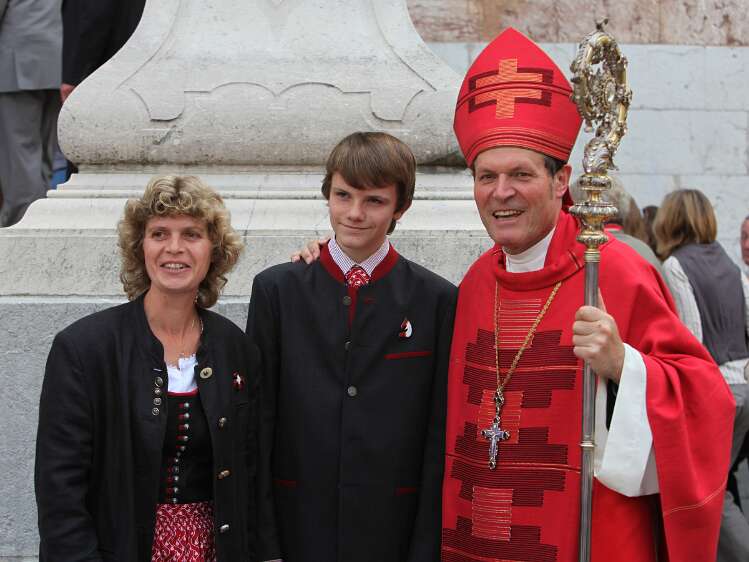 Firmung f�r Angeh�rige der Pfarre Seitenstetten