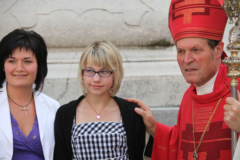 Firmung f�r Angeh�rige der Pfarre Seitenstetten