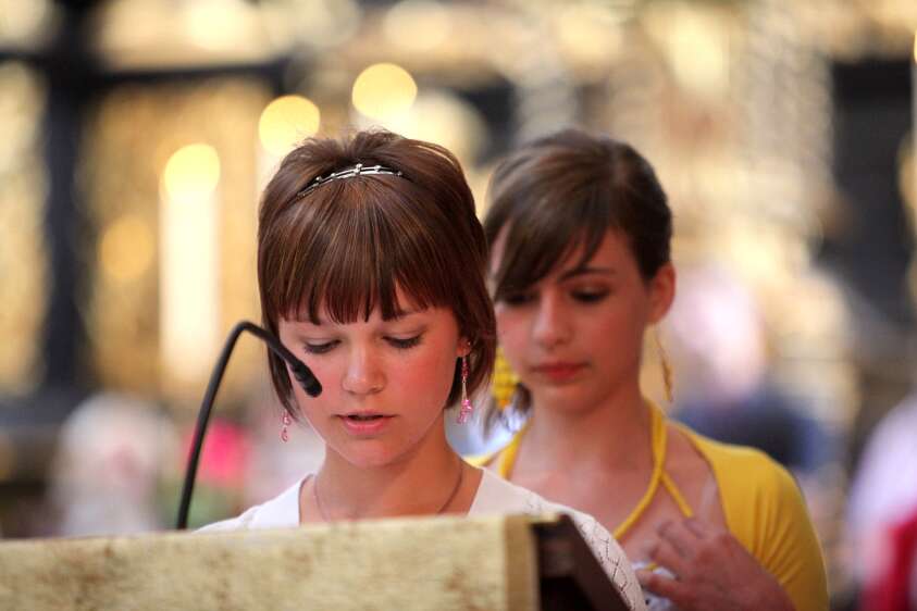 Firmung f�r Angeh�rige der Pfarre Seitenstetten