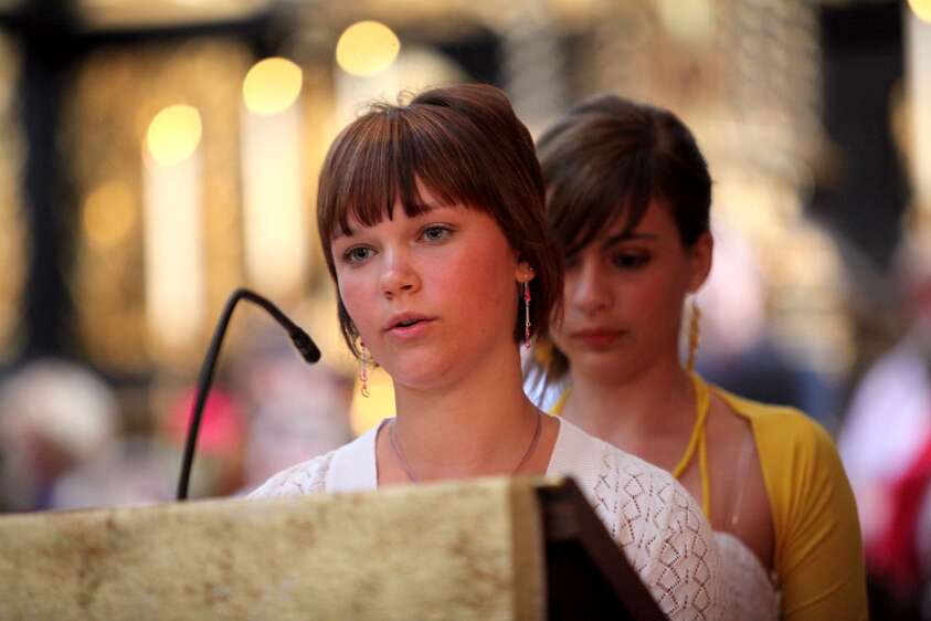 Firmung f�r Angeh�rige der Pfarre Seitenstetten