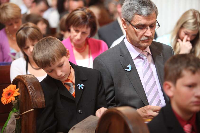 Firmung in Seitenstetten f�r Nachbar-Pfarren