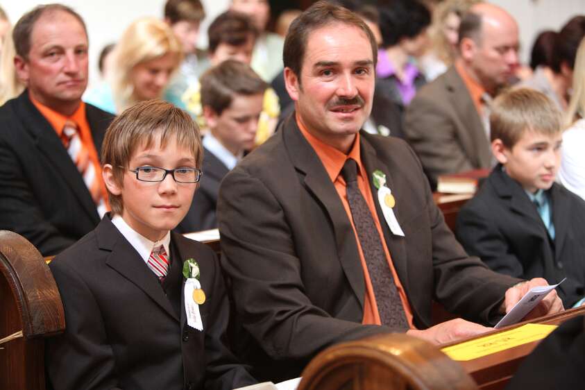 Firmung in Seitenstetten f�r Nachbar-Pfarren