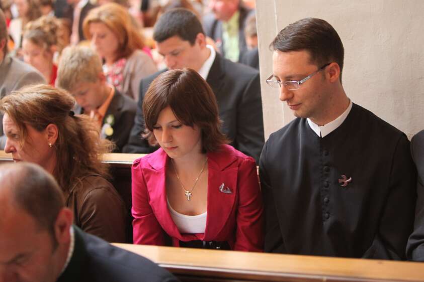 Firmung in Seitenstetten f�r Nachbar-Pfarren