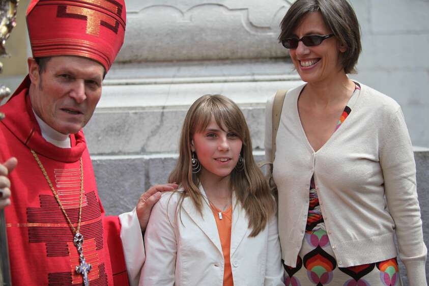 Firmung in Seitenstetten f�r Nachbar-Pfarren