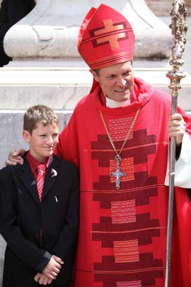 Firmung in Seitenstetten f�r Nachbar-Pfarren