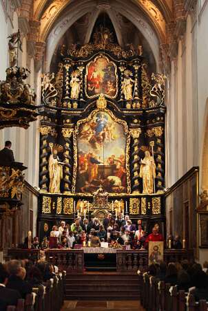 Firmung mit Abt Berthold Heigl und Bischof Philip Anyolo