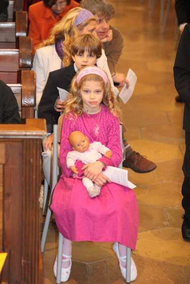 Firmung mit Abt Berthold Heigl und Propst Raimund Breiteneder um 08h