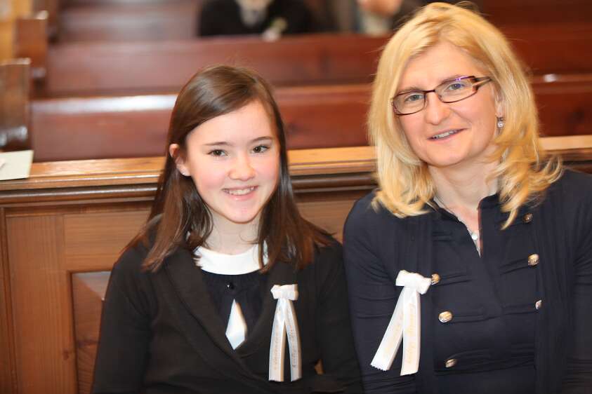 Firmung mit Abt Berthold Heigl und Propst Raimund Breiteneder um 10:30h