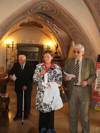 Taufe von Alexander Christian Drumeva-Maierhofer mit P.Gerhard Ellinger