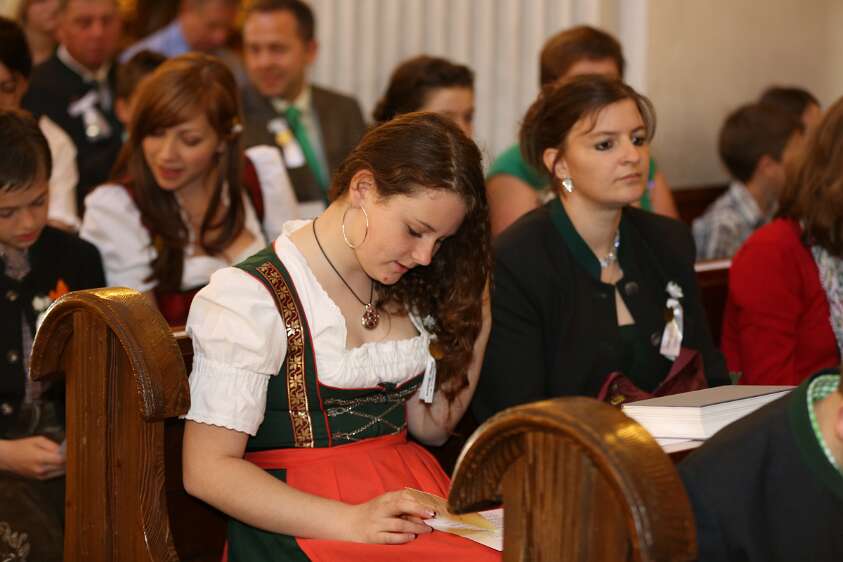 DekantasFirmung am 07.06.2014 08h mit Abt Petrus