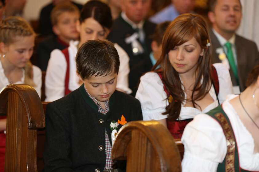 DekantasFirmung am 07.06.2014 08h mit Abt Petrus