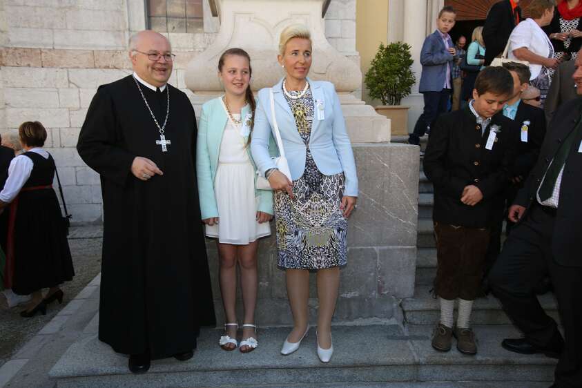 DekantasFirmung am 07.06.2014 08h mit Abt Petrus