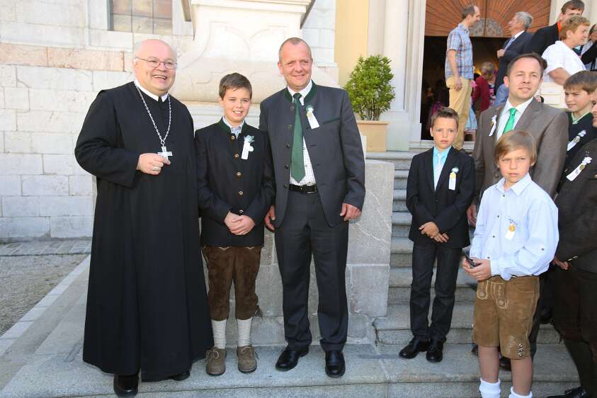 DekantasFirmung am 07.06.2014 08h mit Abt Petrus