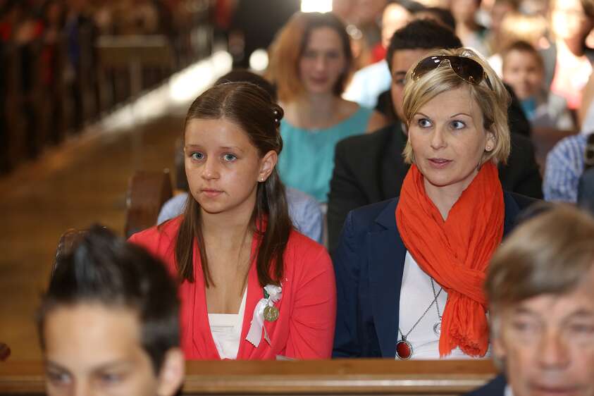 DekantasFirmung am 07.06.2014 10h30 mit Abt Petrus