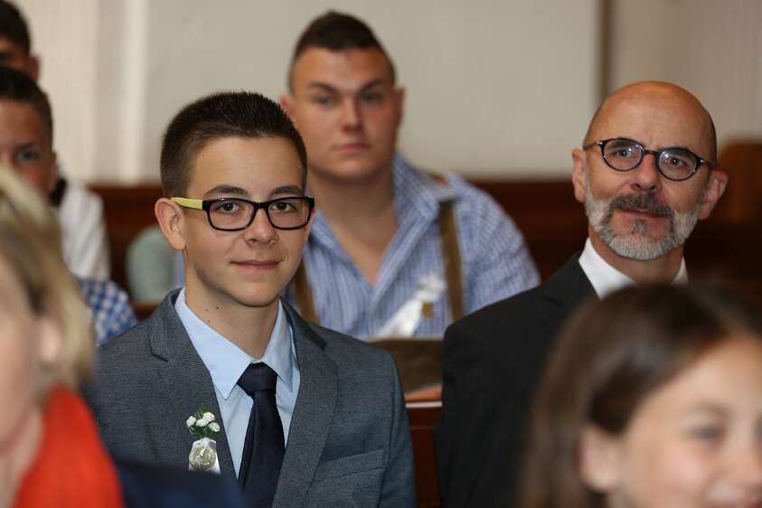 DekantasFirmung am 07.06.2014 10h30 mit Abt Petrus