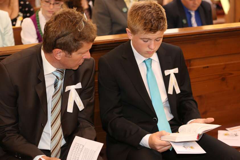 DekantasFirmung am 07.06.2014 10h30 mit Abt Petrus