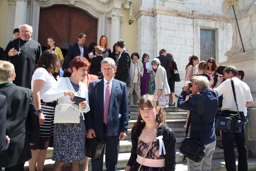 DekantasFirmung am 07.06.2014 10h30 mit Abt Petrus