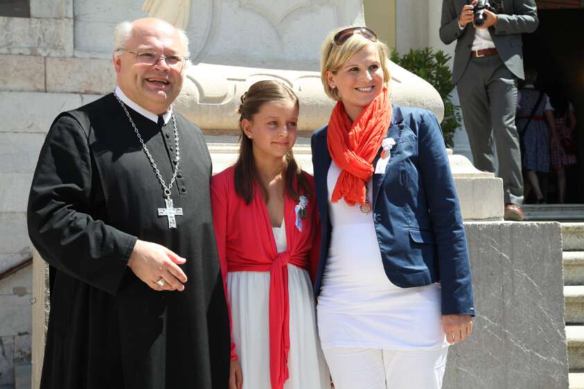 DekantasFirmung am 07.06.2014 10h30 mit Abt Petrus