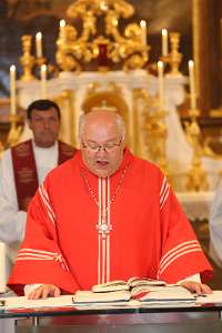 OrgelWeihe in St.Veit durch Abt Petrus