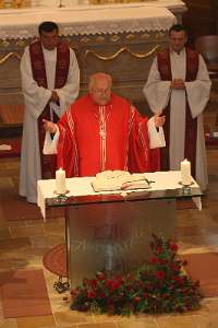 OrgelWeihe in St.Veit durch Abt Petrus